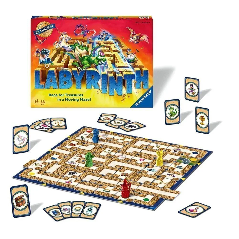 Ravensburger Labyrinth Family Board Game for Kids and Adults Age 7 and Up
